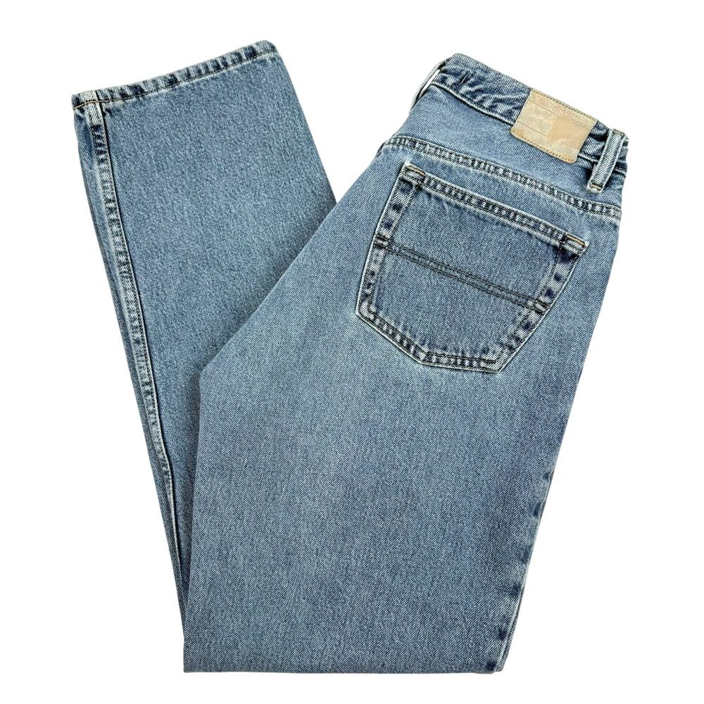 Tommy Hilfiger Jeans Vintage Straight Leg Denim Y2K Preppy Womens Sz 12